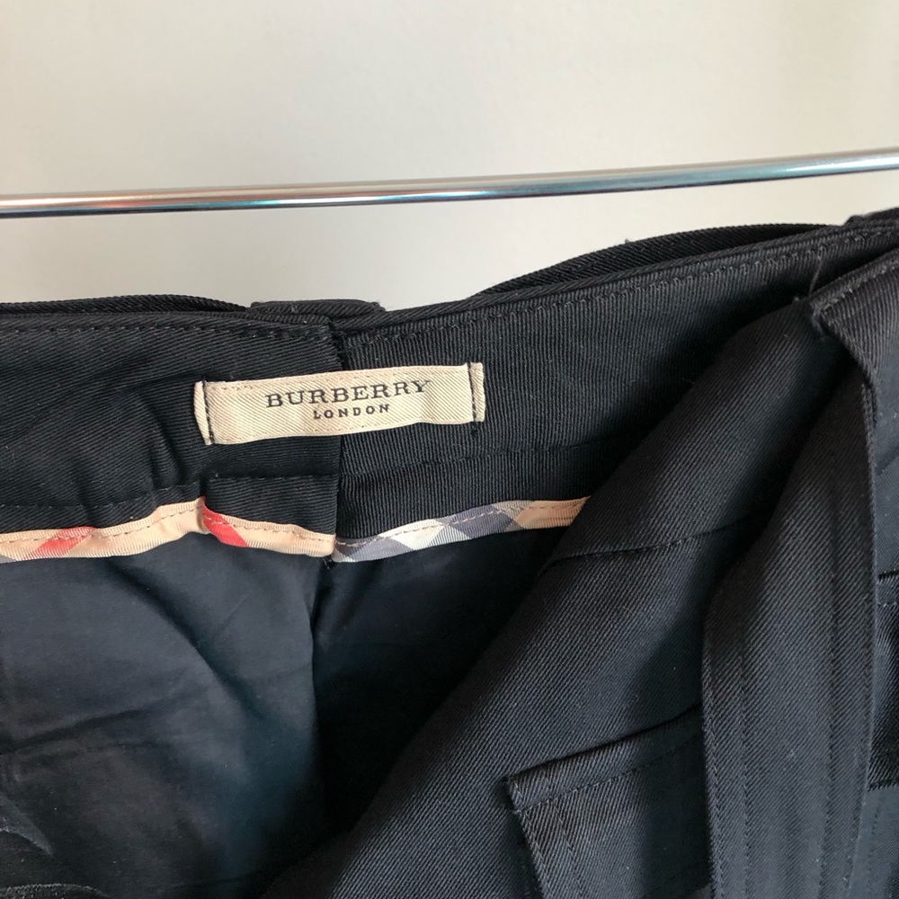 Burberry Black Skirt